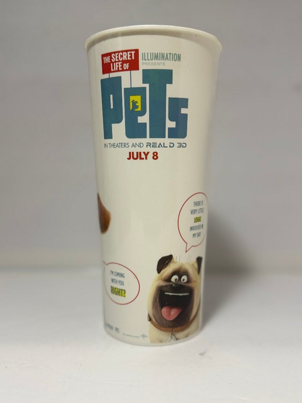 The Secret Life of Pets Movie Promo Cup